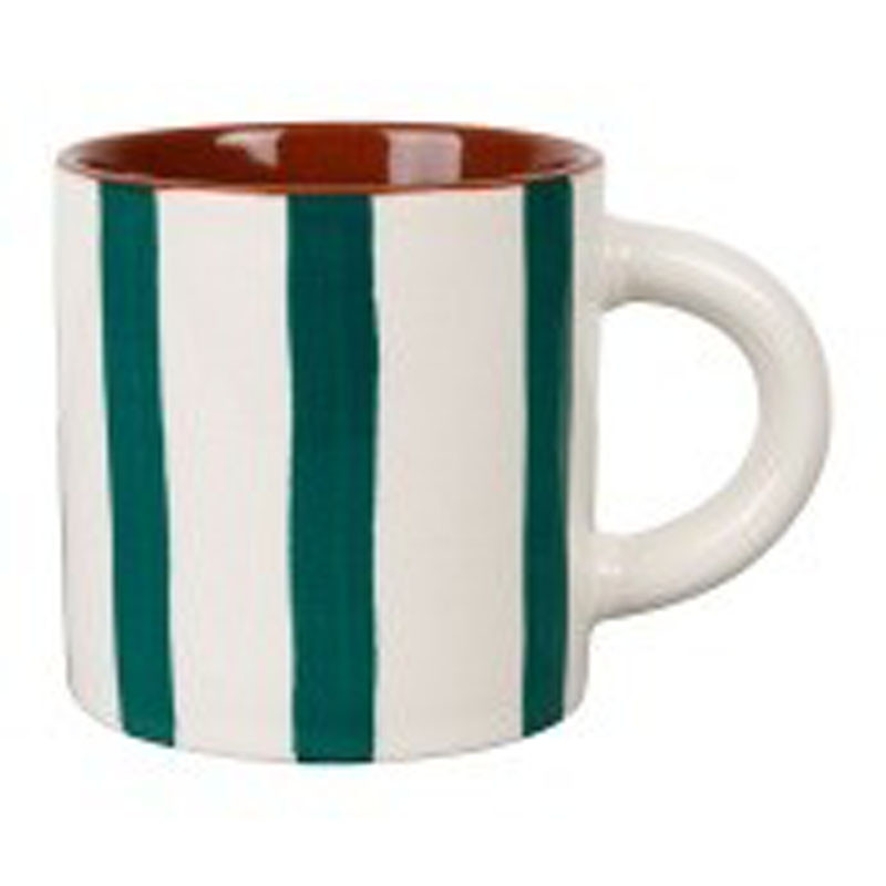 mug Alaria blanc et emeraude 17 cl