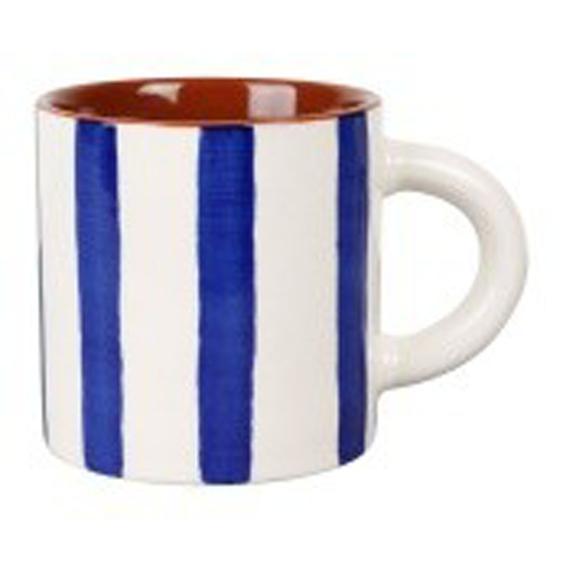 mug Alaria blanc et indigo 17 cl
