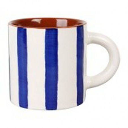 mug Alaria blanc et indigo 17 cl