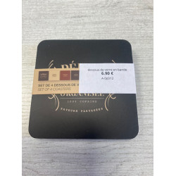 dessous de verre en bande organisée DLP