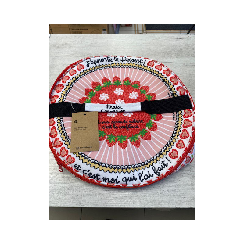 Sac isotherme gourmandises fraise DLP