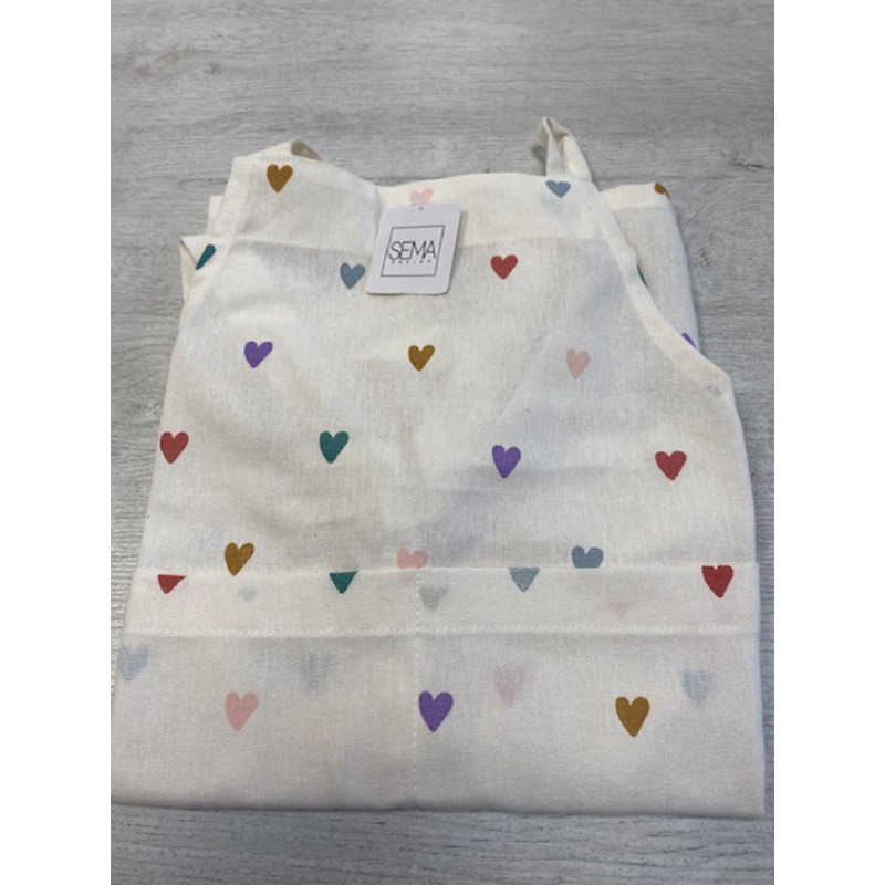 tablier enfant famille mult 55*45