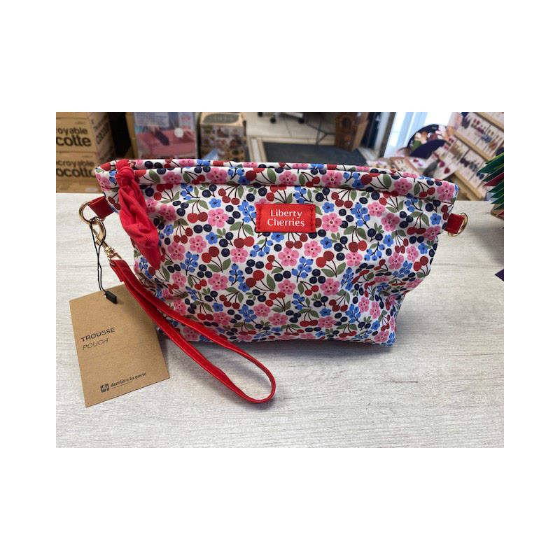 Trousse MALICE liberty cherries DLP
