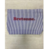 trousse rayée pop bretonne