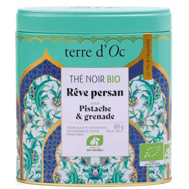 thé noir bio persan
