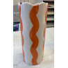 vase artist orange D10*24.50cm