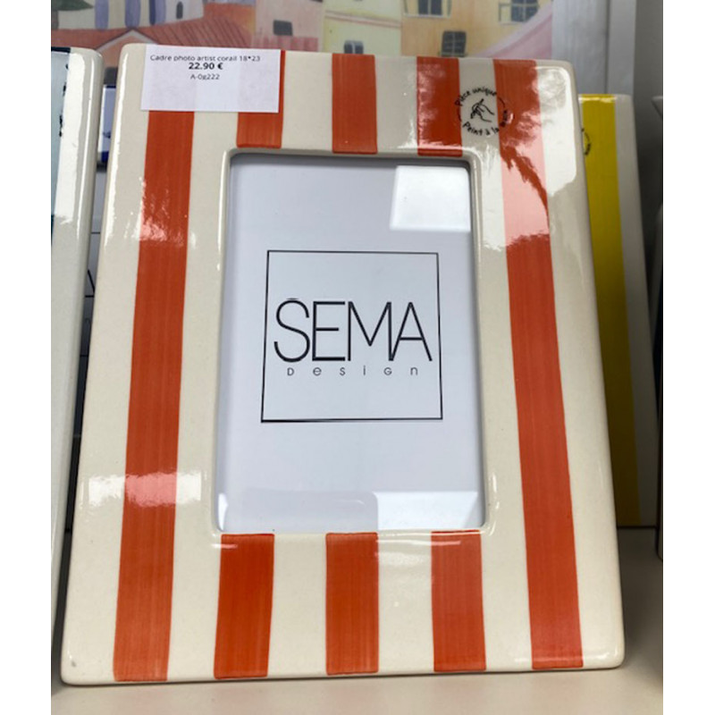 Cadre photo artist corail 18*23