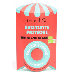 Thé glacé Pastèque fraise 10 sachets XL Terre d'oc