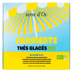 Coffret 28 sachets XL Thé glacé Terre d'oc