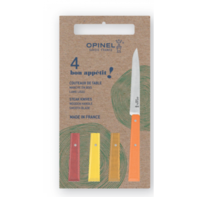 Coffret 4 couteaux AGRUMES bon app OPINEL