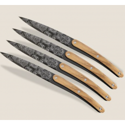 4 couteaux restaurant Black Floréal DEEJO