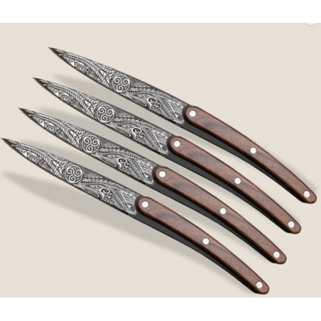 4 couteaux restaurant Black Triskell DEEJO