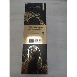 Coffret 36 infusettes thé noir bio