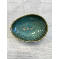 porte savon emeraude