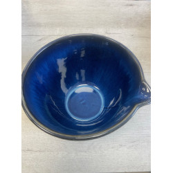 saladier bec verseur grand bleu