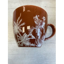 tasse dejeuner boite palmier terracotta 50cl