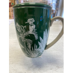 tisaniere boite palmier emeraude 40cl