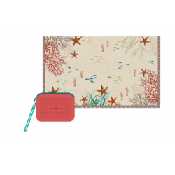 Pochette et Paréo ROSE ET TULIPANI