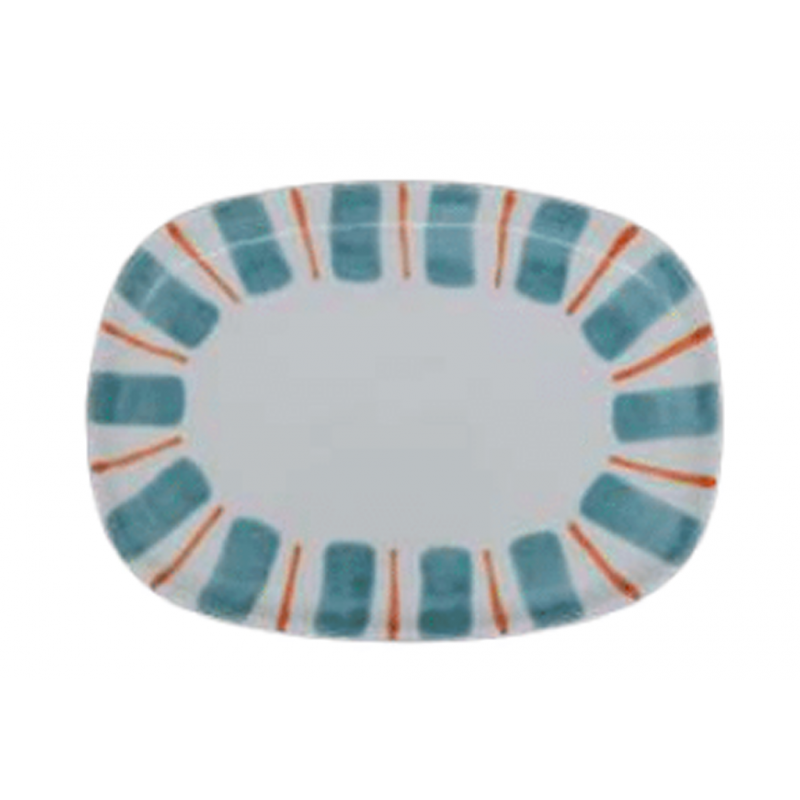 PLAT PRESENTATION LINEAR TURQUOISE DURO