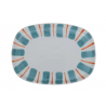 PLAT PRESENTATION LINEAR TURQUOISE DURO