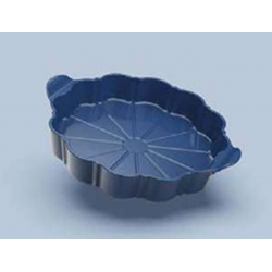 Formidable plat bleu à tarte + couteau COOKUT