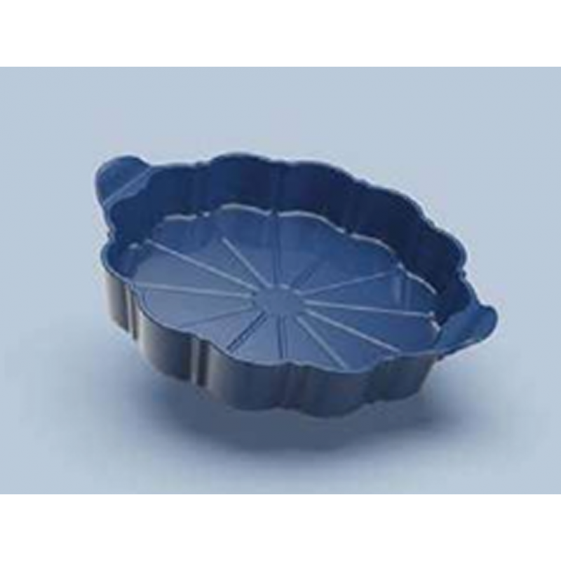 Formidable plat bleu à tarte + couteau COOKUT
