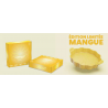 Formidable plat jaune à tarte + couteau COOKUT