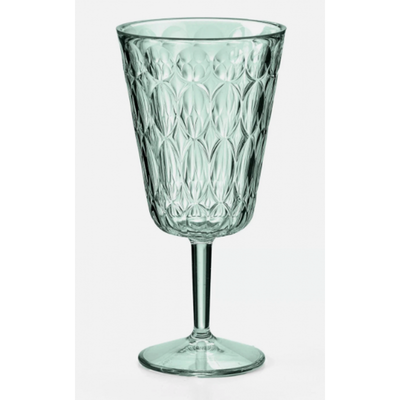 verre vert à vin Vanity 330ml Guzzini