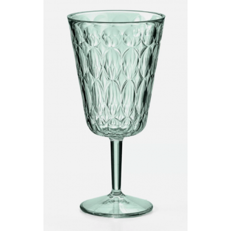 verre vert à vin Vanity 330ml Guzzini