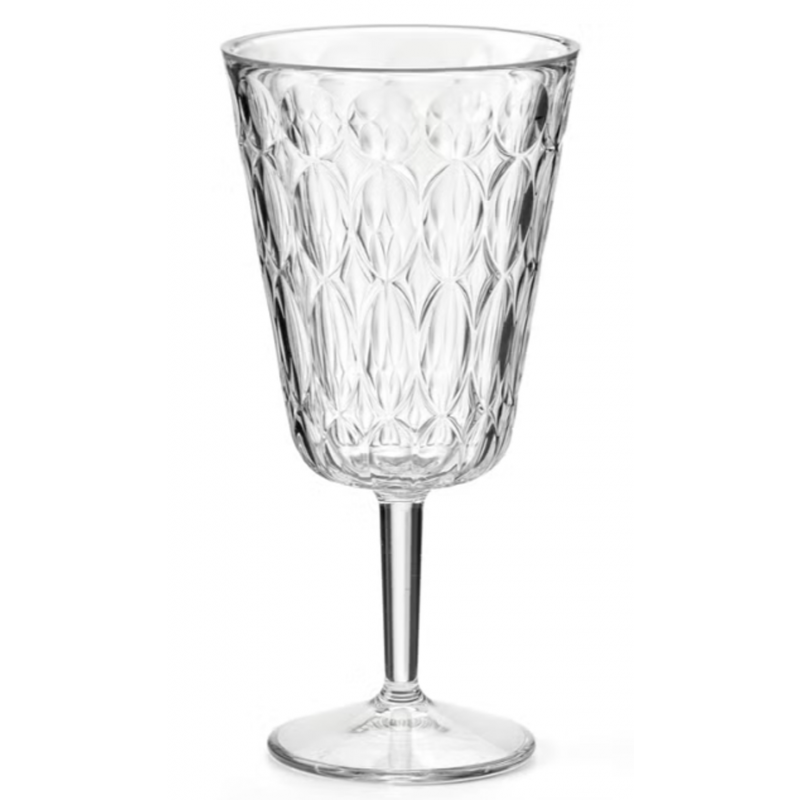 verre à vin transparent Vanity 330ml Guzzini