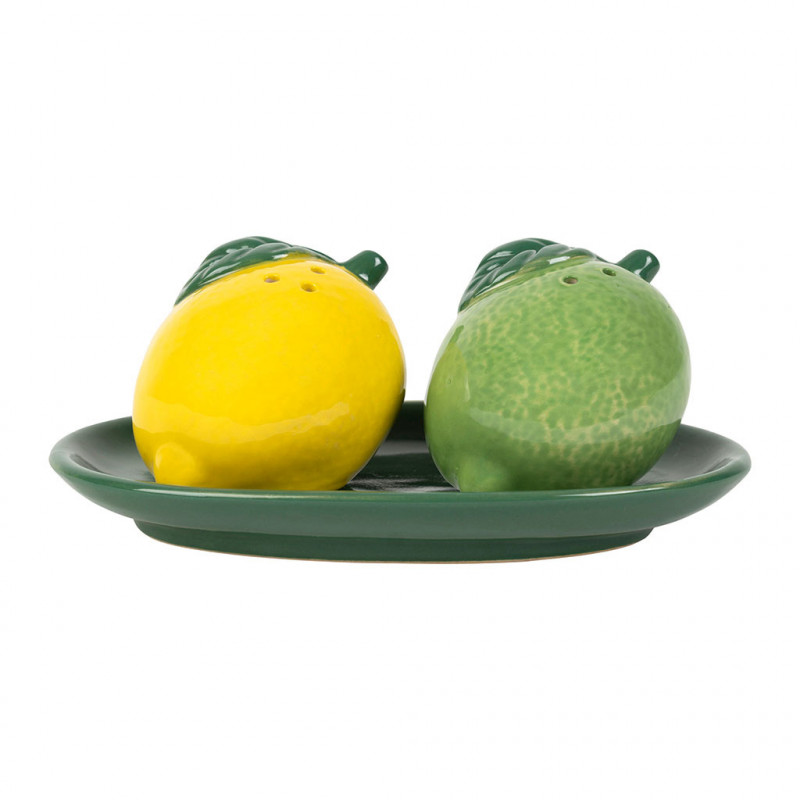 Saliere poivriere  citrons medi