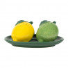 Saliere poivriere  citrons medi