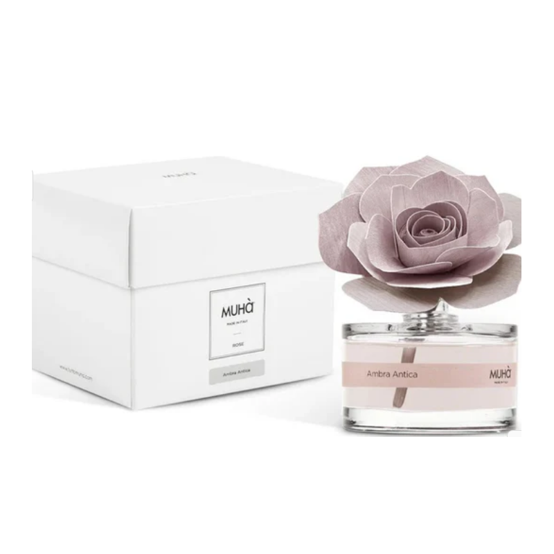 Diffuseur rose 50 ml ambre antique MUHA
