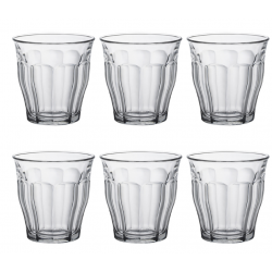 Lot de 6 goblets picardie 20cl Bastide