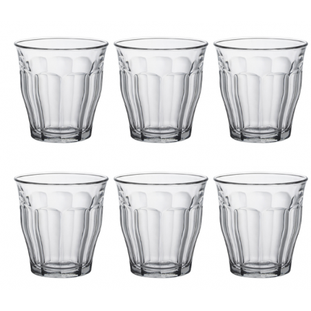 Lot de 6 goblets picardie 20cl Bastide