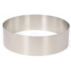 Cercle à biscuit perforé Ø24cm Pâtisse