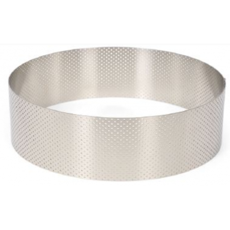 Cercle à biscuit perforé Ø24cm Pâtisse
