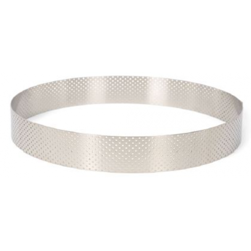 Cercle à biscuit perforé Ø24cm *3.5cm Pâtisse