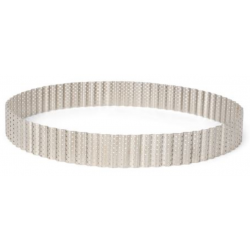 Cercle à biscuit cannelé Ø24*3.5cm Pâtisse