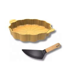 Formidable plat mangue à tarte + couteau COOKUT