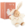 Patapouf lapin creme 17 cm
