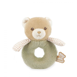 mon doux hochet ours vert