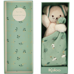 doudou chien vert