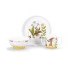 set de vaisselle porcelaine trois petits lapins Moulin Roty