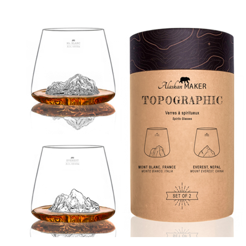 2 Verres Everest et Mont Blanc