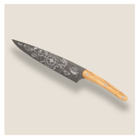 Couteau Chef Titane Olivier Saporem Mundi Deejo