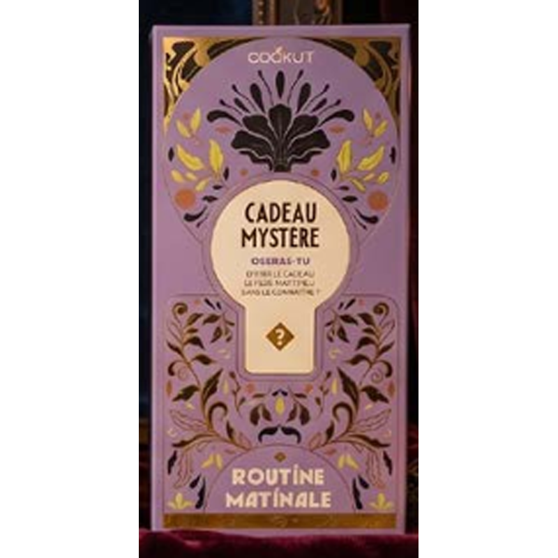 Cadeau mystère Routine matinale COOKUT