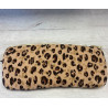 Etui à lunettes zippé leopard POULE HOUSE