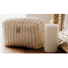 Louise Grande trousse matelassée crème POULE HOUSE