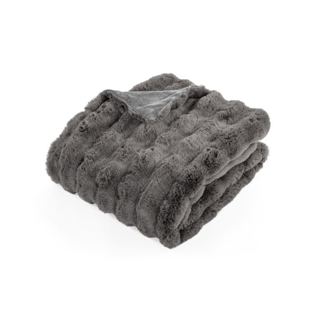 Plaid 130*180 GRIS